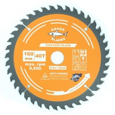 Thin Kerf TCT Circular Saw Blade 160mm 40 Teeth
